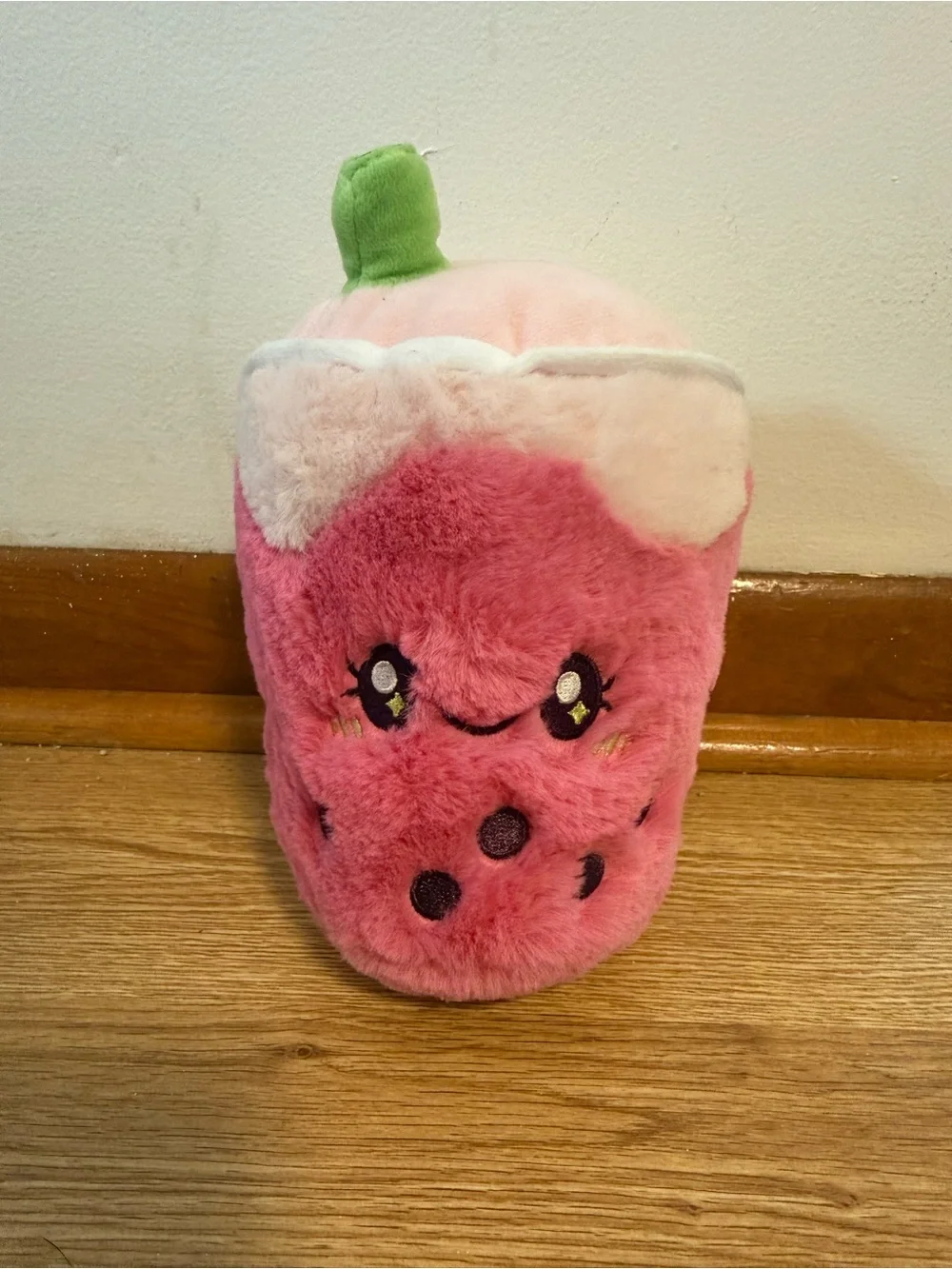 Squishable Mini Comfort Food Strawberry Bubble Tea 7